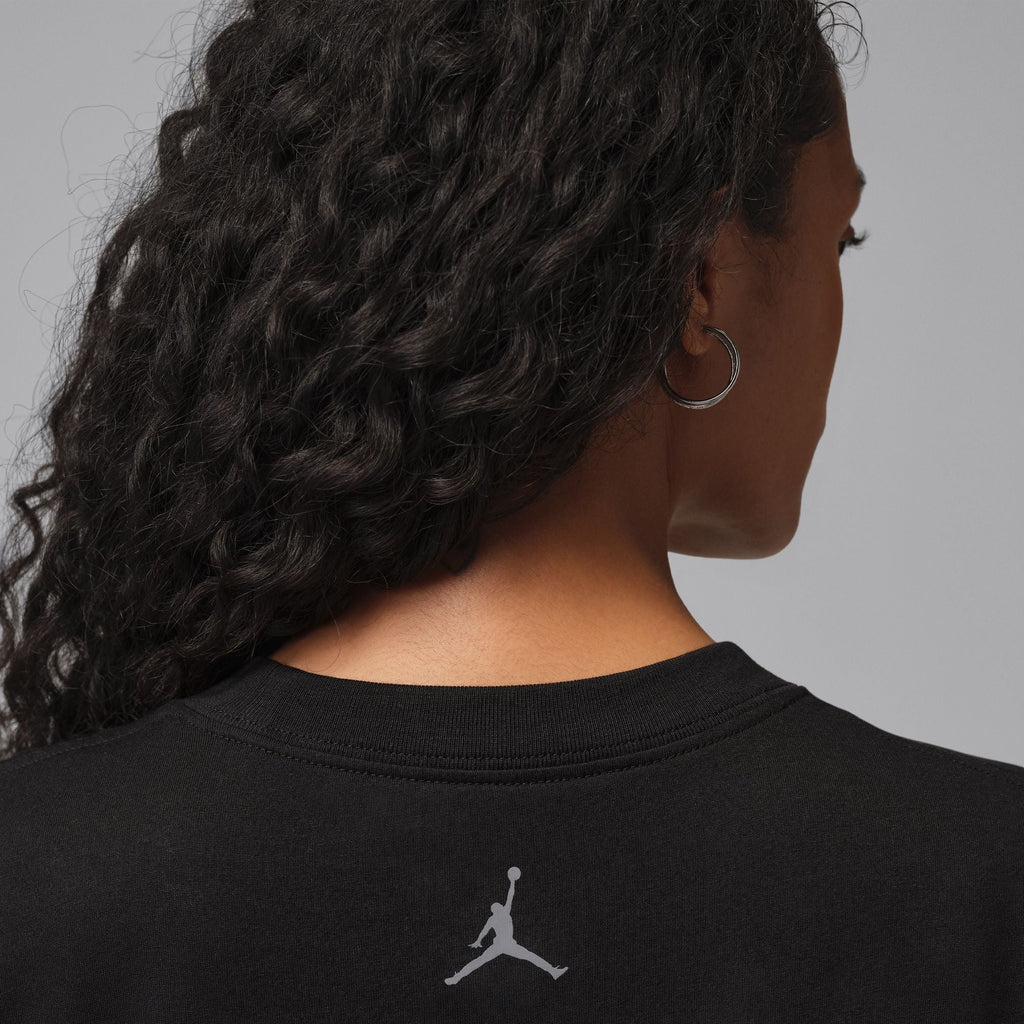 Women's Jordan Flight Graphic T-Shirt - Black/Smoke Grey