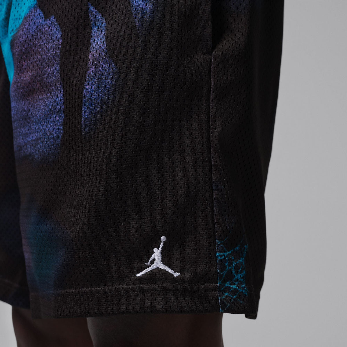 Men's Jordan Brooklyn Dream Dunk Shorts - Black/White