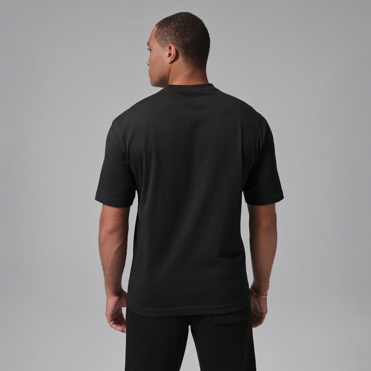 Men's Jordan Hand Graphic T-Shirt - Off Noir/Infrared 23