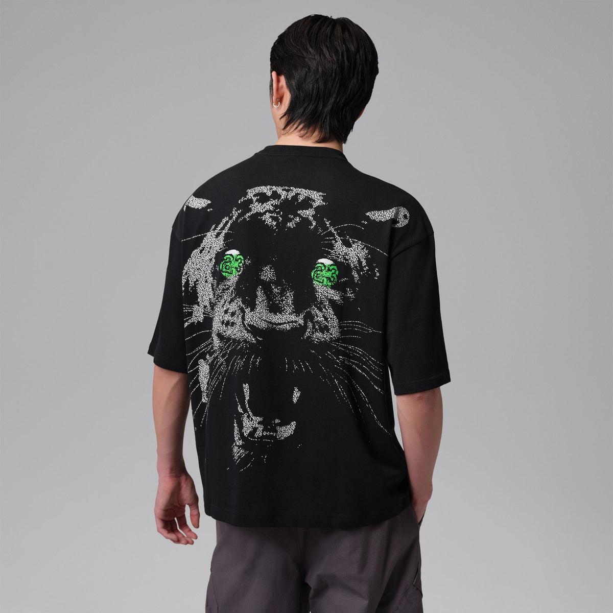 Men's Jordan Oversized T-Shirt - Black/White