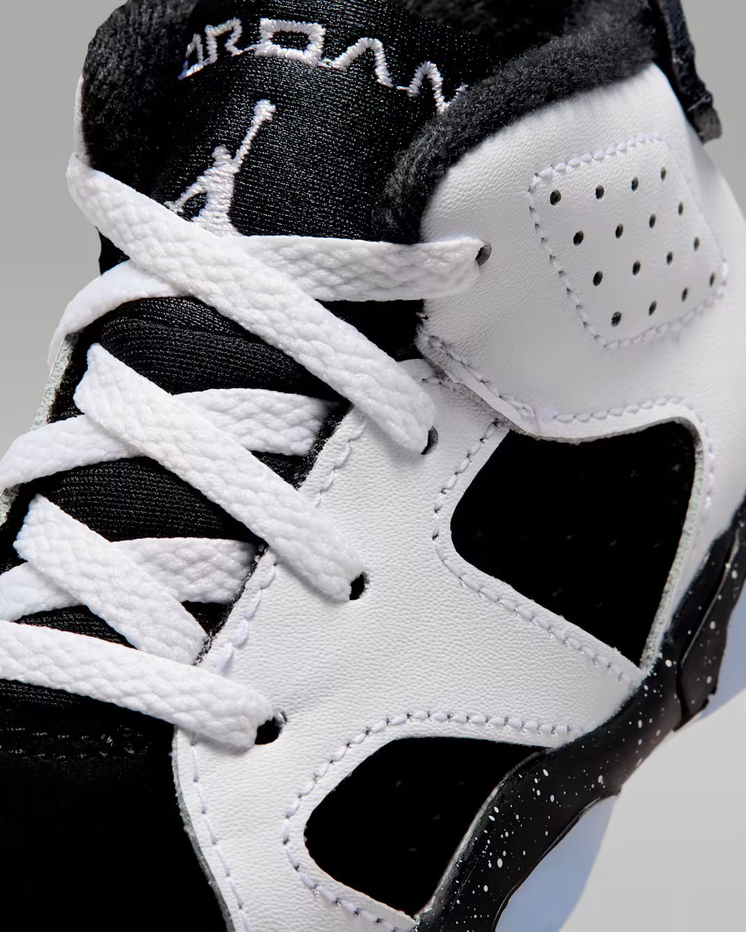 Toddler Air Jordan 6 Retro Oreo White/Black DV3606-108