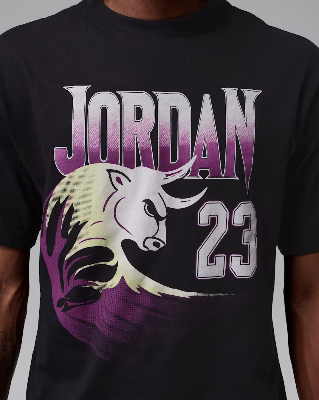 Men's Jordan Brooklyn "Bucks" T-Shirt Black IO0043-341