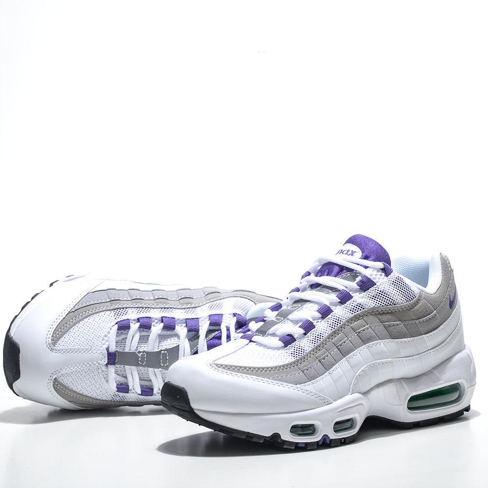 Nike Air Max Sneakers – White, Grey & Purple