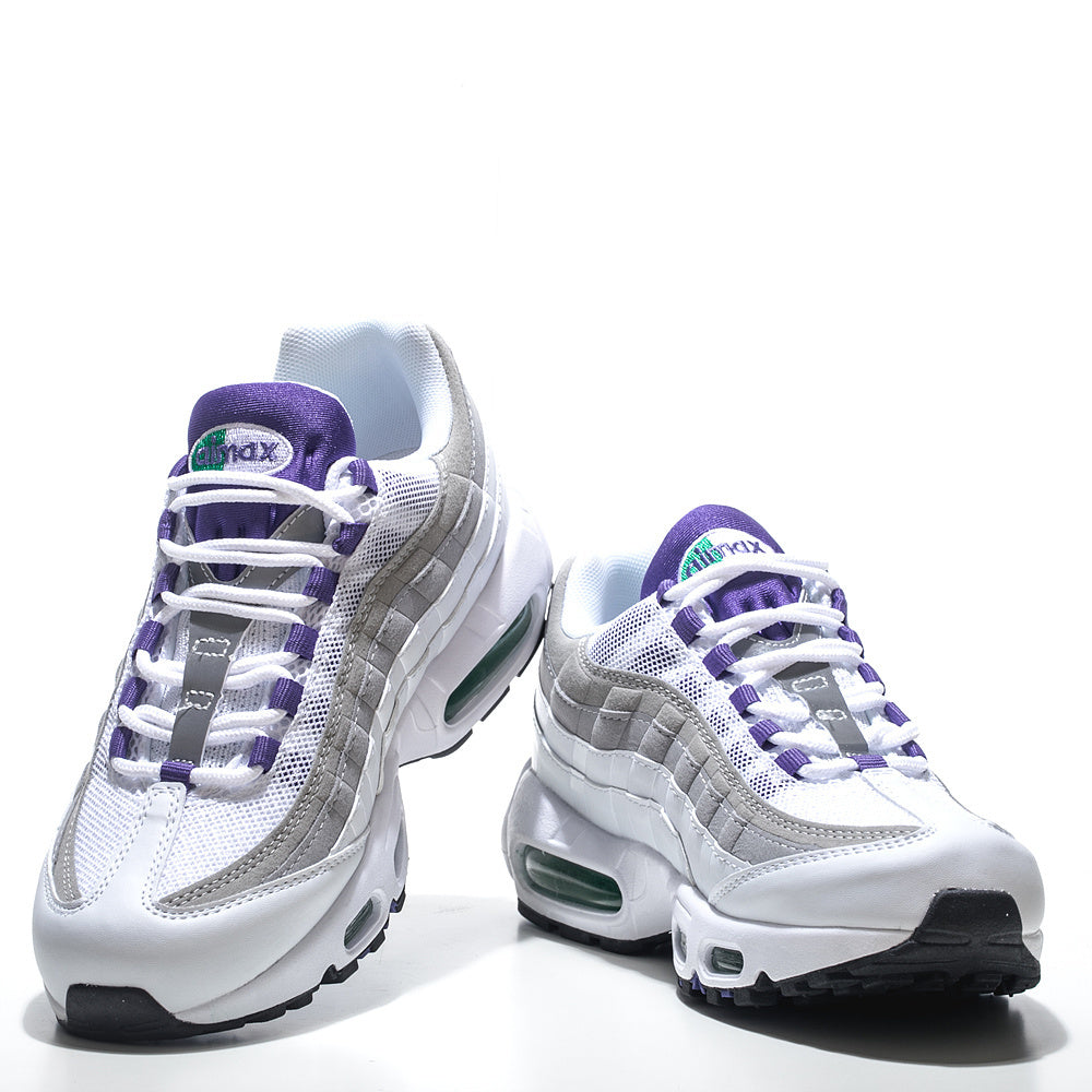 Nike Air Max Sneakers – White, Grey & Purple