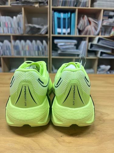 Adidas Neon Green Lace-Up Sneakers